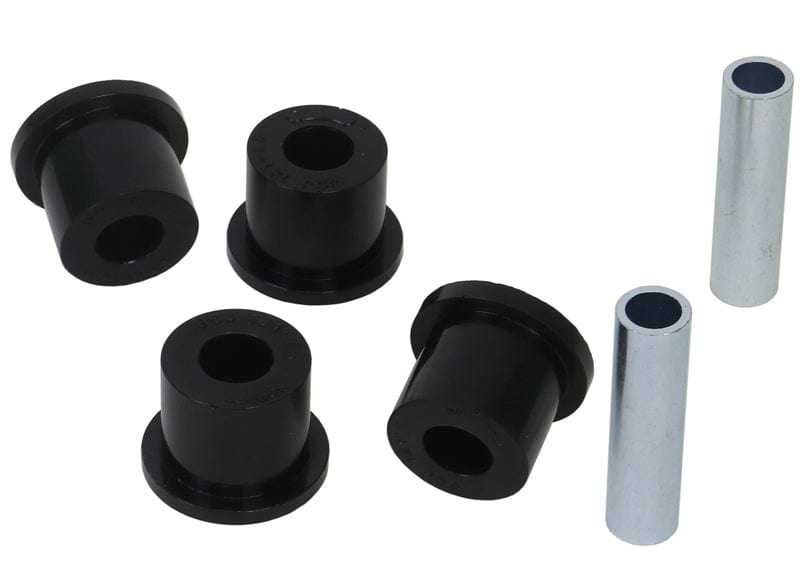 Whiteline 7 x 14 x 20 cm / 38mm OD Front Leaf Spring - Rear Eye Bushing Kit to Suit Jeep Cherokee SJ Autofit