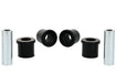 Whiteline 7 x 14 x 20 cm / 41mm OD Rear Leaf Spring - Front Eye Bushing Kit to Suit Mitsubishi Triton MK, ML and MN 2wd/4wd Autofit