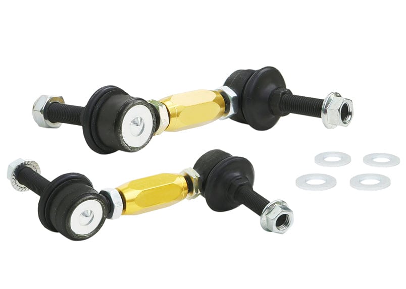 Whiteline 7 x 14 x 20 cm / 90-115mm - horizontal heavy duty ball joints Universal Sway Bar Link - Adjustable Ball Style - 10mm Ball Stud 90-115mm Autofit