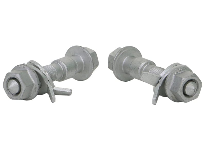 Whiteline 7 x 14 x 20 cm / Adds +/- 1.5deg camber Front Camber Adjusting Bolt - Kit 15mm to Suit Various Applications Autofit