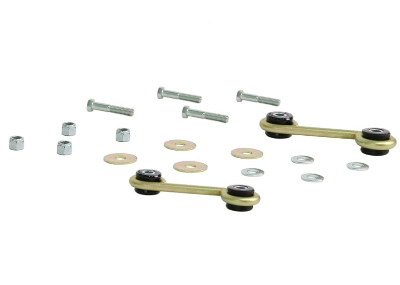 Whiteline 7 x 14 x 20 cm / Double eye S link - 110mm centres with bolts Universal Sway Bar Link - S Style - Double Eye Link 110mm Autofit