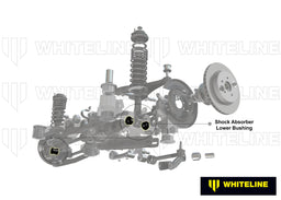Whiteline 7 x 14 x 20 cm / Fitter friendly design Rear Shock Absorber - To Control Arm Bushing Kit to Suit Mitsubishi Lancer Evo IV-IX Autofit