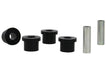 Whiteline 7 x 14 x 20 cm Front Control Arm Lower - Inner Front Bushing Kit to Suit Ford Capri, Laser and Mazda 323 Autofit