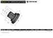 Whiteline 7 x 14 x 20 cm Front Control Arm Lower - Inner Rear Bushing Kit to Suit Honda Civic VIII Gen FD2 Autofit