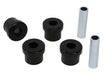 Whiteline 7 x 14 x 20 cm Front Leaf Spring - Rear Eye Bushing Kit to Suit Jeep Cj5 - Cj8 Autofit