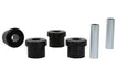 Whiteline 7 x 14 x 20 cm Front Leaf Spring - Rear Eye Bushing Kit to Suit Jeep Cj5 - Cj8 Autofit