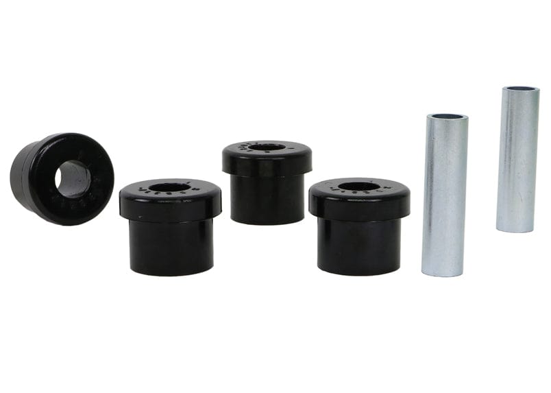 Whiteline 7 x 14 x 20 cm Front Leaf Spring - Rear Eye Bushing Kit to Suit Jeep Cj5 - Cj8 Autofit