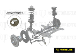Whiteline 7 x 14 x 20 cm Front Radius Arm Lower - Washer Kit to Suit Holden Commodore VE, VF and HSV Autofit