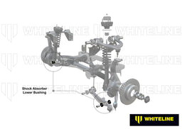 Whiteline 7 x 14 x 20 cm Front Shock Absorber - To Control Arm Bushing Kit to Suit Ford Falcon FG, FGX and FPV Autofit