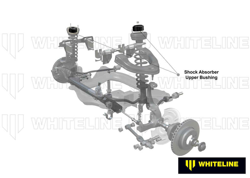 Whiteline 7 x 14 x 20 cm Front Shock Absorber - Upper Bushing Kit to Suit Ford Falcon/Fairlane EF, EL Autofit