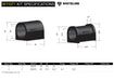 Whiteline 7 x 14 x 20 cm Front Steering Rack and Pinion - Mount Bushing Kit to Suit Ford Capri and Escort Autofit