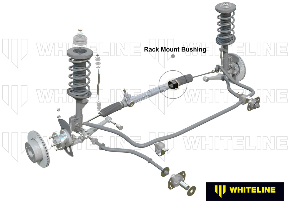 Whiteline 7 x 14 x 20 cm Front Steering Rack and Pinion - Mount Bushing Kit to Suit Holden Commodore VT-VZ and HSV Autofit