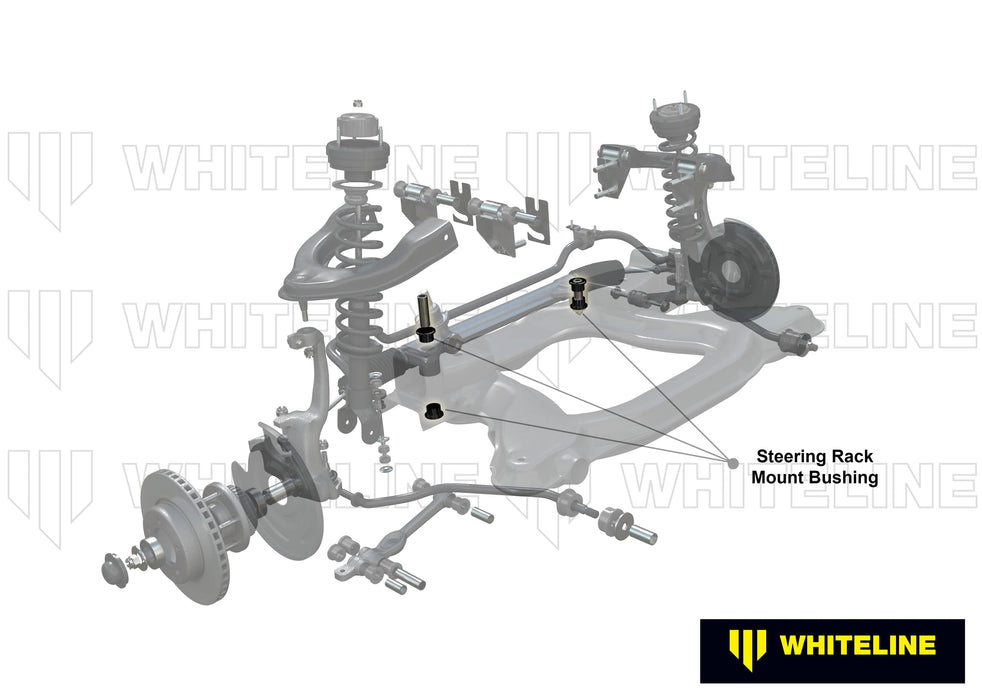 Whiteline 7 x 14 x 20 cm Front Steering Rack and Pinion - Mount Bushing Kit to Suit Honda Integra DA, DB Autofit
