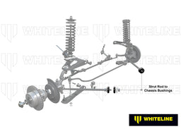 Whiteline 7 x 14 x 20 cm Front Strut Rod - To Chassis Bushing Kit to Suit Holden Torana LC, LJ Autofit