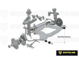 Whiteline 7 x 14 x 20 cm Front Strut Rod - To Chassis Bushing Kit to Suit Nissan Bluebird, Datsun and Skyline Autofit