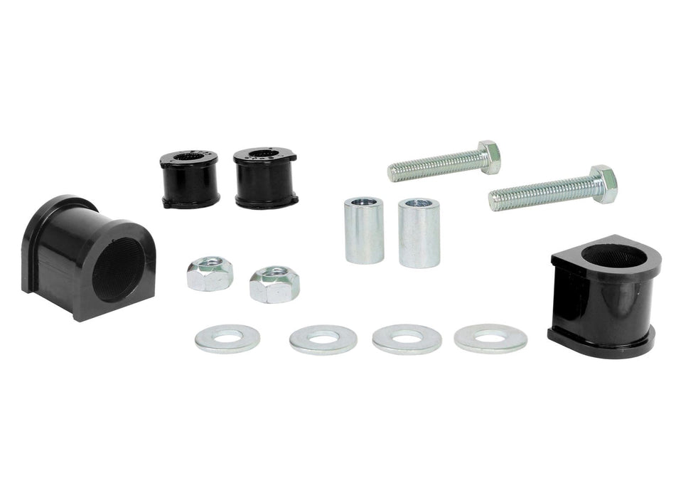 Whiteline 7 x 14 x 20 cm Front Sway Bar Mount and Link - Bushing Kit 31mm to Suit Toyota Land Cruiser 76, 78 and 79 Series Autofit