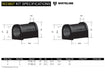 Whiteline 7 x 14 x 20 cm Front Sway Bar Mount - Bushing Kit 22.2mm to Suit Toyota Corolla, Prius and Rav 4 Autofit