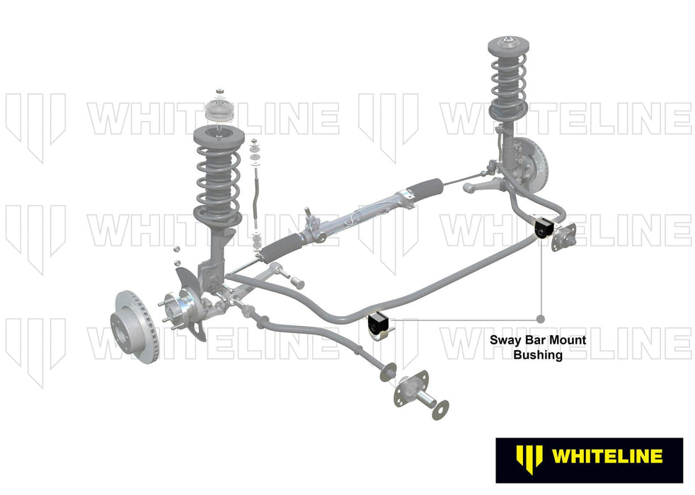 Whiteline 7 x 14 x 20 cm Front Sway Bar Mount - Bushing Kit 26mm to Suit Holden Commodore VB-VZ and HSV Autofit