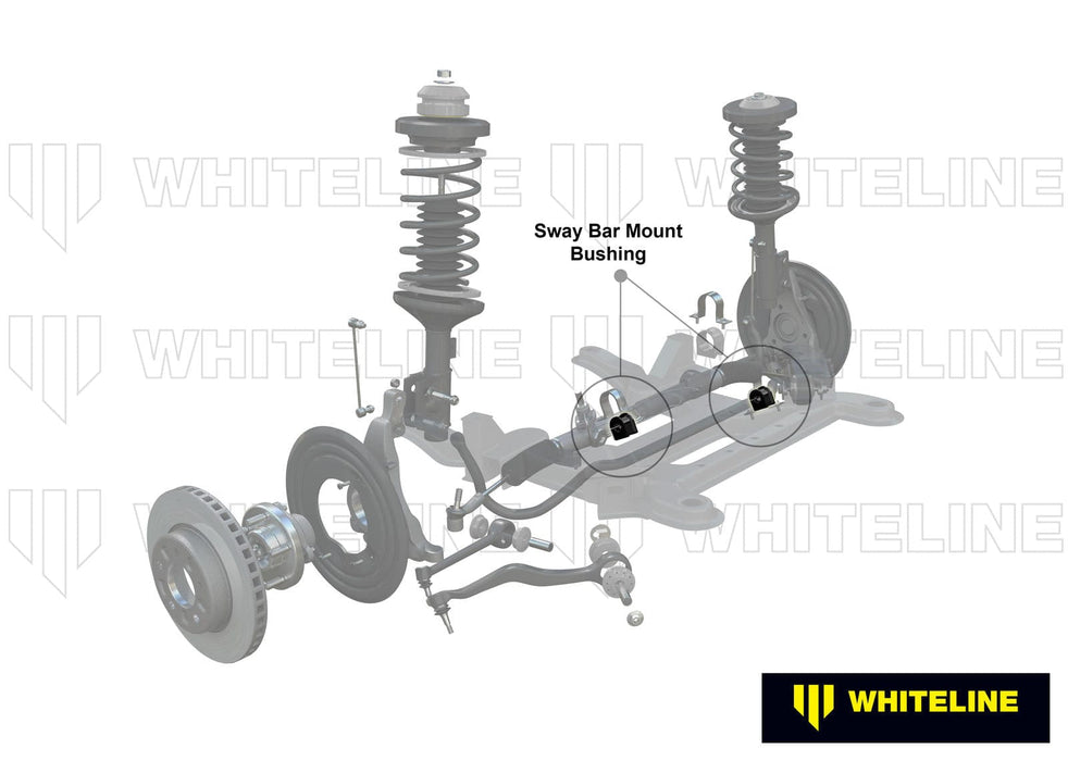 Whiteline 7 x 14 x 20 cm Front Sway Bar Mount - Bushing Kit 26mm to Suit Holden Commodore VE, VF and HSV Autofit