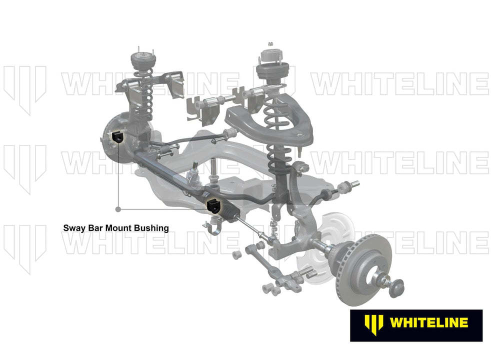 Whiteline 7 x 14 x 20 cm Front Sway Bar Mount - Bushing Kit 27mm to Suit Ford Falcon/Fairlane EL-BF and FPV Autofit