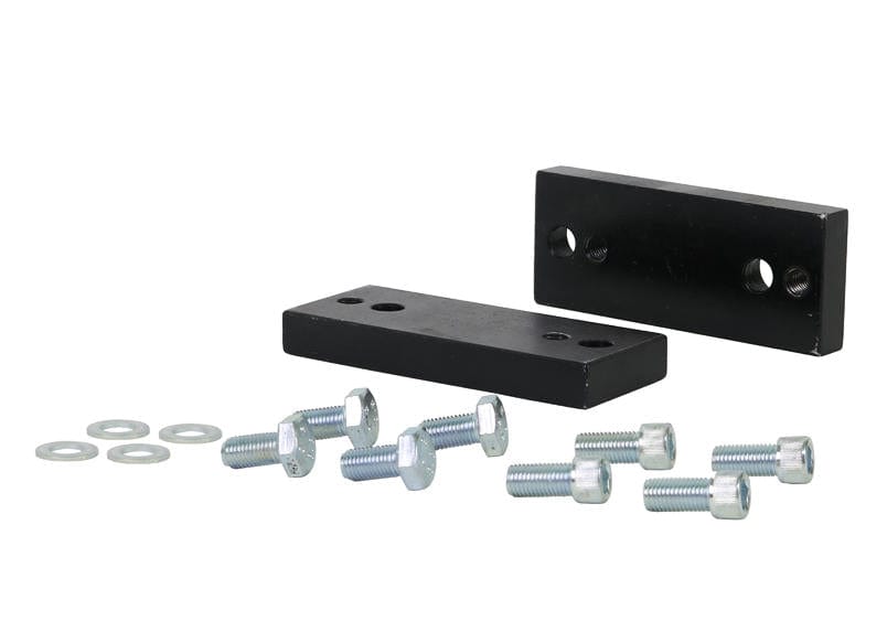 Whiteline 7 x 14 x 20 cm Front Sway Bar Mount - Relocation Spacer Kit to Suit Toyota HiLux 2015-on and Fortuner GUN156 4wd Autofit