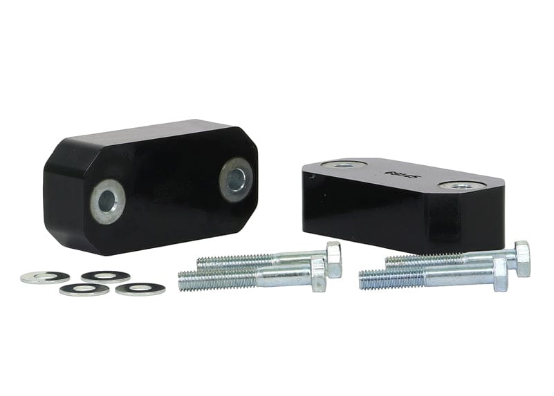 Whiteline 7 x 14 x 20 cm Front Sway Bar Mount - Relocation Spacer Kit to Suit Toyota Land Cruiser 76, 78 and 79 Series Autofit