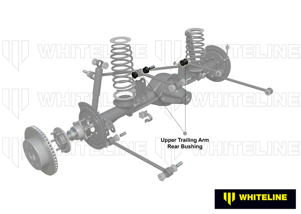 Whiteline 7 x 14 x 20 cm Front Trailing Arm Upper - Rear Bushing Kit to Suit Jeep Gladiator JT and Wrangler JL Autofit