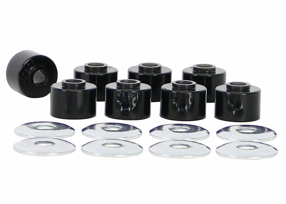 Whiteline 7 x 14 x 20 cm / OD=25, ID=9, L=16.5mm, locator OD=13mm Front Sway Bar Link - Bushing Kit to Suit Ford Ranger PJ, PK and Mazda BT-50 UN 2wd/4wd Autofit