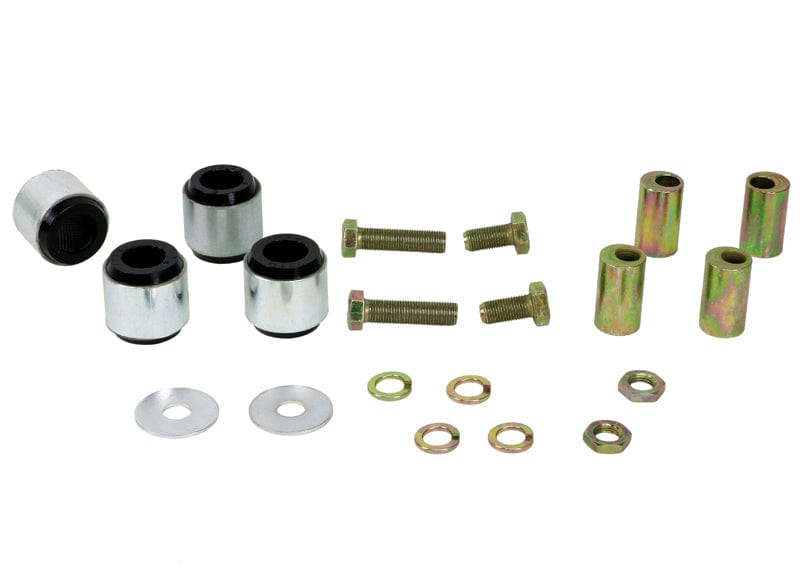 Whiteline 7 x 14 x 20 cm / Performance Alignment - adds +/- 0.5deg camber Rear Control Arm Upper - Bushing Kit Double Offset to Suit Chrysler 300C and Dodge Challenger, Charger Autofit