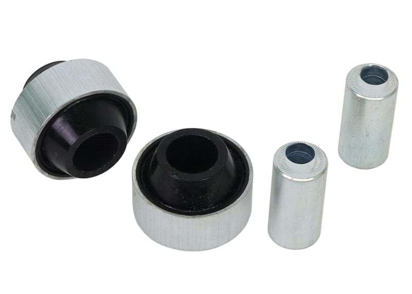 Whiteline 7 x 14 x 20 cm / Performance Alignment - adds +0.5deg caster + anti-lift Front Control Arm Lower - Inner Rear Bushing Double Offset Kit to Suit Chrysler, Citroen, Dodge, Jeep, Mitsubishi and Peugeot Autofit