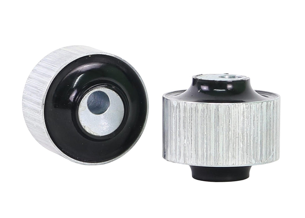 Whiteline 7 x 14 x 20 cm / Performance Alignment - adds +0.5deg caster Front Control Arm Lower - Inner Rear Bushing Double Offset Kit to Suit Hyndai, Kia and LDV Autofit