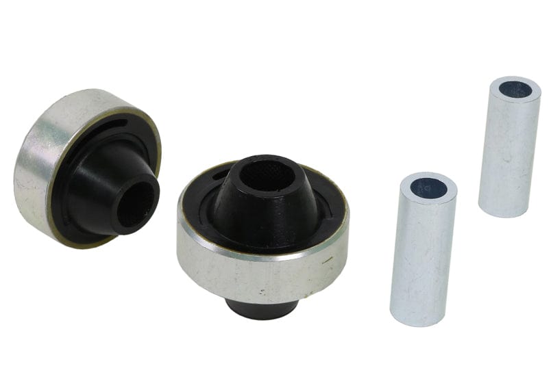 Whiteline 7 x 14 x 20 cm / Performance Alignment - adds +0.5deg caster Front Control Arm Lower - Inner Rear Bushing Double Offset Kit to Suit Toyota Coolla, Prius and Avensis Verso Autofit