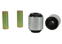 Whiteline 7 x 14 x 20 cm / Performance Alignment - adds +0.5deg caster Front Radius Arm Lower - Bushing Kit Double Offset to Suit Mazda6 GG, GY Autofit