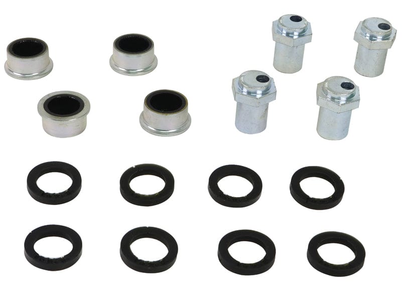 Whiteline 7 x 14 x 20 cm / Performance Alignment - adds +0.66deg caster +/- 0.66deg camber Front Control Arm Upper - Bushing Kit Double Offset to Suit Honda Civic VI Gen and CR-V RD1-RD3 Autofit
