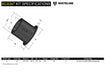 Whiteline 7 x 14 x 20 cm / Performance Alignment - off-car adjustment - adds +/- 0.75deg camber Rear Control Arm - Bushing Kit Double Offset to Suit Nissan 180SX, 200SX. 300ZX and Skyline Autofit