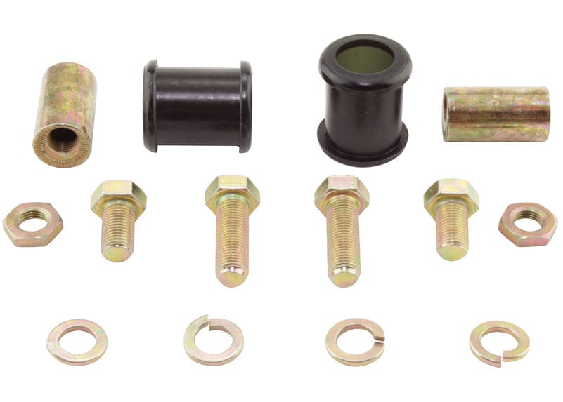 Whiteline 7 x 14 x 20 cm / Performance Alignment - on-car adjustment - adds +/- 0.75deg camber Rear Control Arm Upper Rear - Inner Bushing Kit Double Offset to Suit Nissan 180SX, 200SX, 300ZX and Skyline Autofit