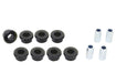 Whiteline 7 x 14 x 20 cm Rear Control Arm Lower - Bushing Kit to Suit Hyundai Excel X3 Autofit