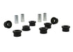 Whiteline 7 x 14 x 20 cm Rear Control Arm Lower - Outer Bushing Kit to Suit Mitsubishi Starion JA, JB, JD Autofit