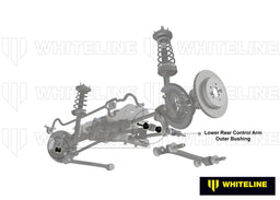 Whiteline 7 x 14 x 20 cm Rear Control Arm Lower Rear - Outer Bushing Kit to Suit Honda Civic VIII Gen FA, FD, FD2 Autofit