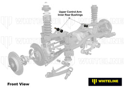Whiteline 7 x 14 x 20 cm Rear Control Arm Upper - Inner Rear Bushing Kit to Suit Mitsubishi Lancer Evolution X Autofit