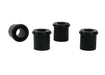 Whiteline 7 x 14 x 20 cm Rear Leaf Spring - Bushing Kit to Suit Holden Colorado, Rodeo, Isuzu D-Max, LDV T60 and Mazda BT-50 Autofit