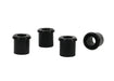 Whiteline 7 x 14 x 20 cm Rear Leaf Spring - Bushing Kit to Suit Holden Colorado, Rodeo, Isuzu D-Max, LDV T60 and Mazda BT-50 Autofit