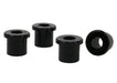 Whiteline 7 x 14 x 20 cm Rear Leaf Spring - Bushing Kit to Suit Nissan Navara D40 and D23 2wd/4wd Autofit