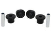 Whiteline 7 x 14 x 20 cm Rear Leaf Spring - Front Eye Bushing Kit to Suit Mitsubishi Triton ME-MK 2wd/4wd Autofit