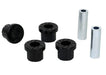 Whiteline 7 x 14 x 20 cm Rear Leaf Spring - Front Eye Bushing Kit to Suit Mitsubishi Triton MQ, MR 2wd/4wd Autofit