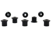 Whiteline 7 x 14 x 20 cm Rear Leaf Spring - Rear Eye and Shackle Bushing Kit to Suit Jeep Cj5 - Cj8 Autofit