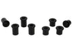 Whiteline 7 x 14 x 20 cm Rear Leaf Spring - Rear Eye and Shackle Bushing Kit to Suit Toyota Hilux 2005-on and Foton Tunland P201 Autofit