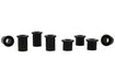 Whiteline 7 x 14 x 20 cm Rear Leaf Spring - Rear Eye and Shackle Bushing Kit to Suit Toyota Hilux 2005-on and Foton Tunland P201 Autofit