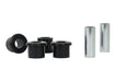 Whiteline 7 x 14 x 20 cm Rear Leaf Spring - Rear Eye Bushing Kit to Suit Daihatsu Feroza, Rocky and Rugger Autofit