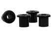 Whiteline 7 x 14 x 20 cm Rear Leaf Spring - Rear Eye Bushing Kit to Suit Mitsubishi Triton MQ, MR 2wd/4wd Autofit